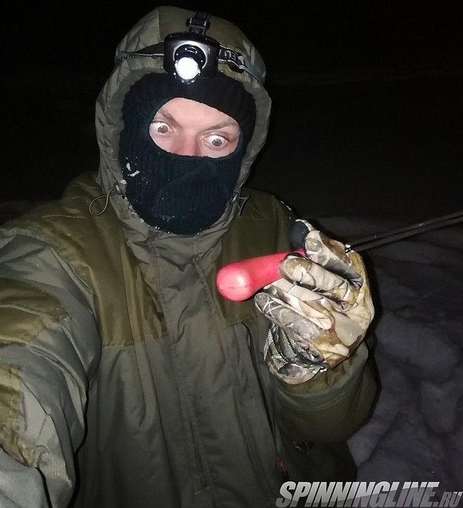 Изображение 40 : Ночная ловля судака со льда